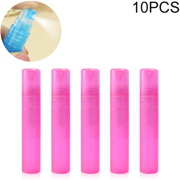 10 PCS 5ml Disinfection Mask Spray Bottle Empty Bottle(Pink)