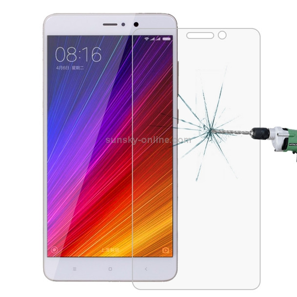 10 PCS for Xiaomi Mi 5s Plus 0.26mm 9H Surface Hardness 2.5D Explosion-proof Tempered Glass Screen Film