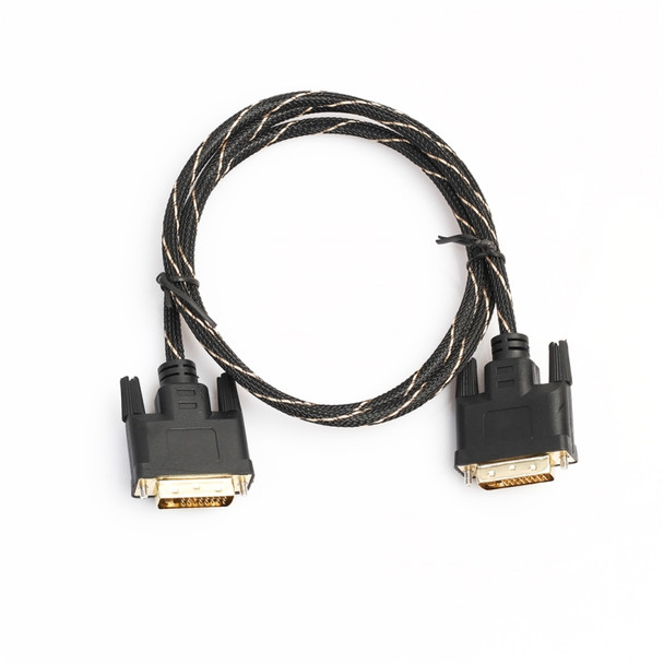 DVI 24 + 1 Pin Male to DVI 24 + 1 Pin Male Grid Adapter Cable(1m)