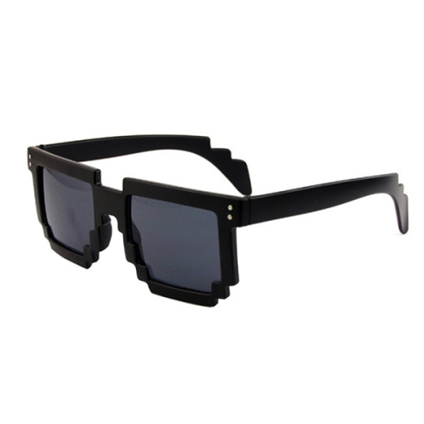 Mosaic Style UV400 UV Protection Sunglasses(Black)