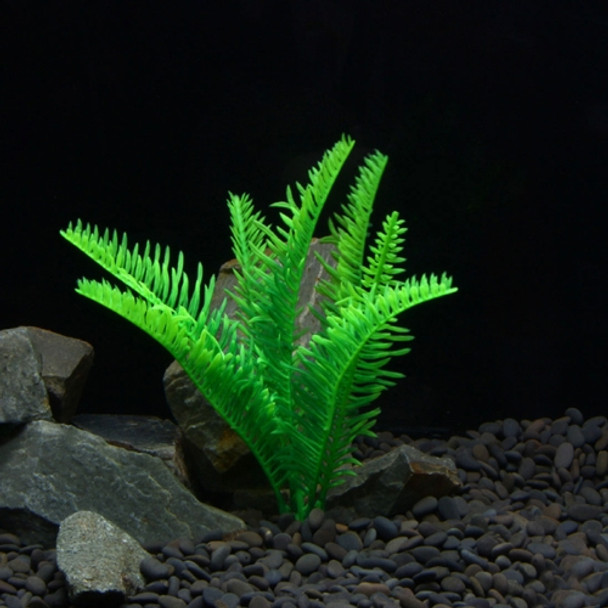 Artificial Tree Plant Grass Figurines Miniatures Aquarium Fish Tank Landscape, Small Size: 12.0 x 17.0cm