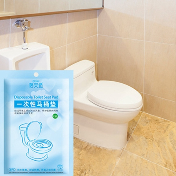 10 PCS Waterproof Anti-bacterium Travel Disposable Toilet Seat Cover Mat Toilet Paper Pad