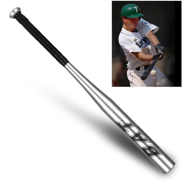 Silver Aluminium Alloy Baseball Bat Batting Softball Bat, Size:32 inch