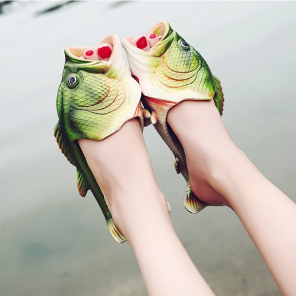 Fish Style EVA Material Summer Beach Sandals Simulation Fish Beach Slippers for Children and Women, Size: 36#
