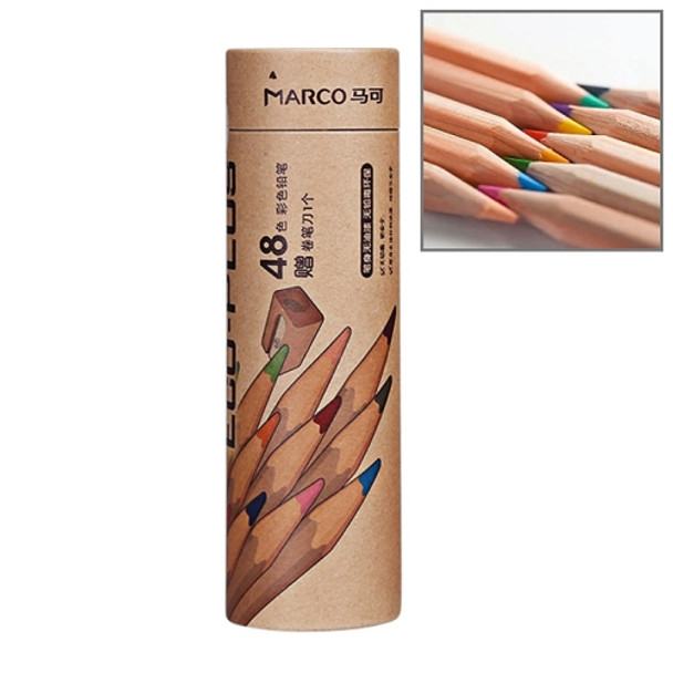 Kids Adults Sketch Coloring Books Drawing Vibrant Colors 48-color Wooden Colored Pencils Set