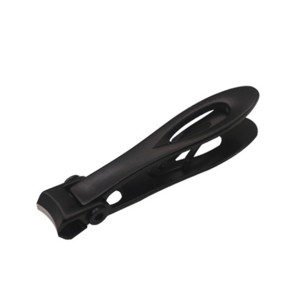Nail Art Tool Nail Clipper Stainless Steel Nail Nipper, Size: L, 8.8 x 1.6cm(Black)