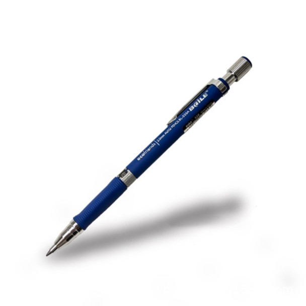 5 PCS Baile 2.0mm Exam Push-out Drawing Drawing Writing Activity Automatic 2B Pencil, Color:Blue