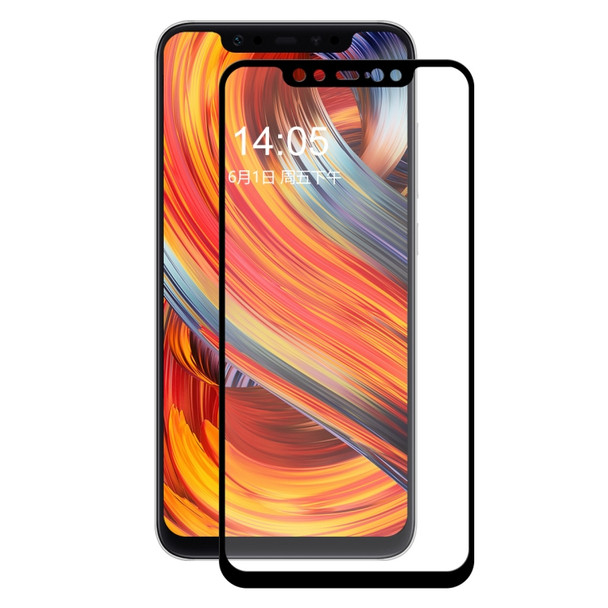 ENKAY Hat-Prince 0.26mm 9H Surface Hardness 2.5D Full Screen Covered Tempered Glass Color Screen Film for Xiaomi Mi 8 (Black)