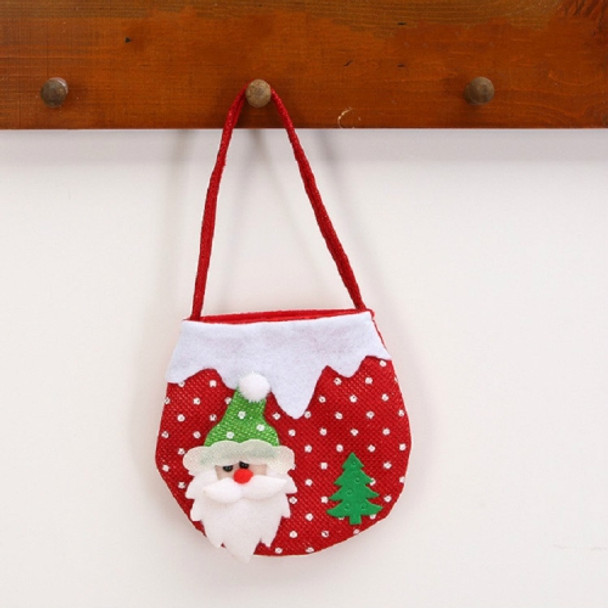 2 PCS Christmas Gift Bag Candy Bag Christmas Tree Pendant Christmas Decoration(Old Man)