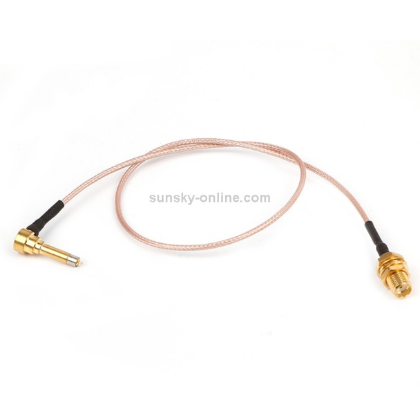 RG178 MS156 Male to SMA Female Plug Test Probe Fine Cable, Length:35cm