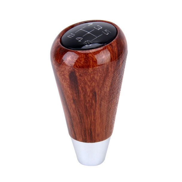Universal Vehicle Modified Resin Shifter Manual 6-Speed Gear Shift Knob, Size: 8.2*5.5cm (Brown)