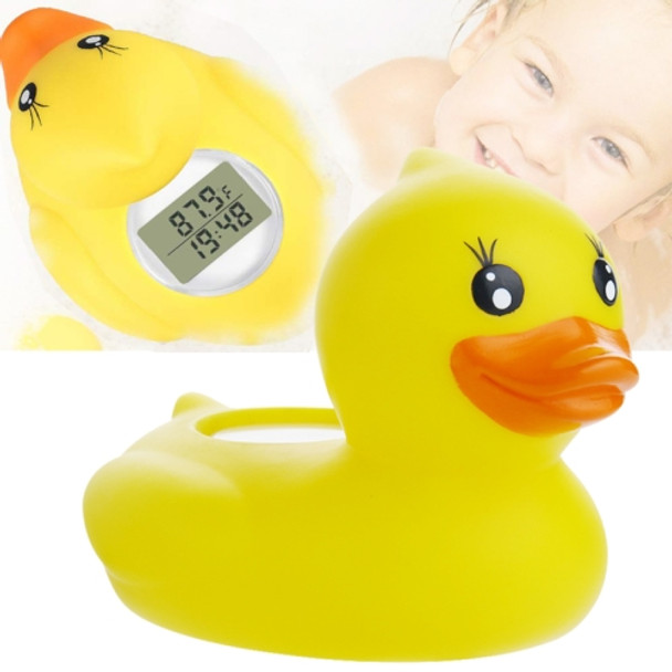 SN062 Children Bath Thermometer Water Baby Bathing Yellow Duck Water Thermometer(Yellow)