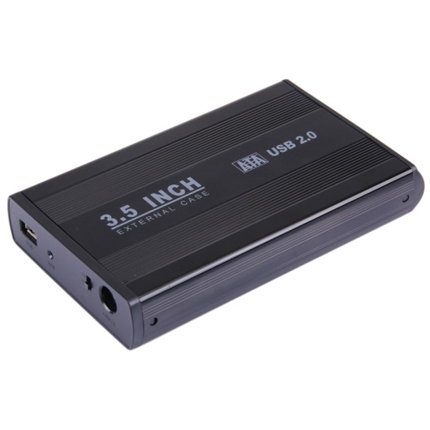 3.5 inch HDD SATA External Case, Support USB 2.0(Black)