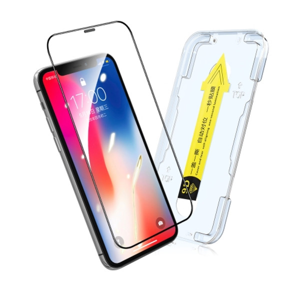 ENKAY Quick Stick Tempered Glass Film For iPhone 11 / XR