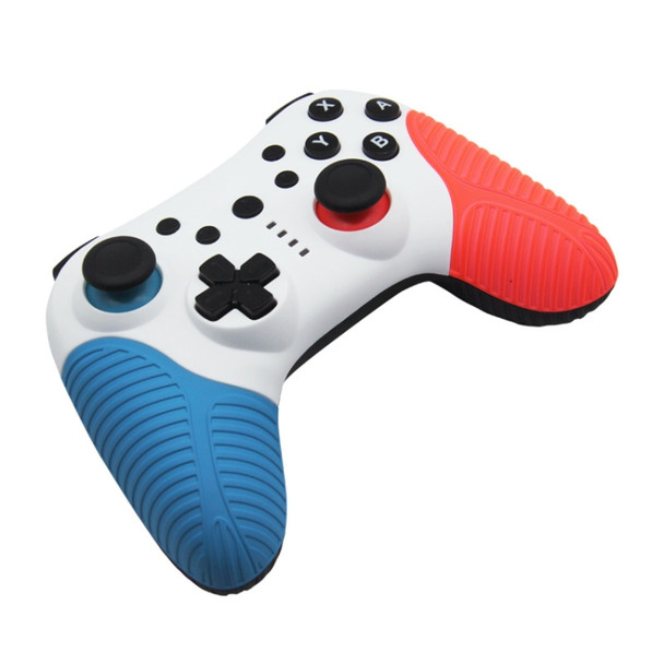 SW510 Wireless Bluetooth Controller With Vibration For Switch Pro(Red Blue)