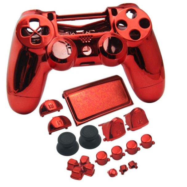 Electroplated Protective Case For PS4 Slim(Red)