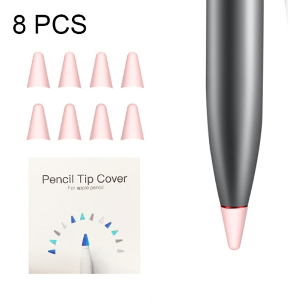 8 PCS Non-slip Mute Wear-resistant Nib Cover for M-pencil Lite (Pink)