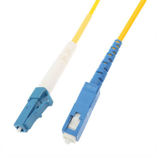 LC-SC Single-Core Single Mode Fiber Optic Jumper,Length: 3m