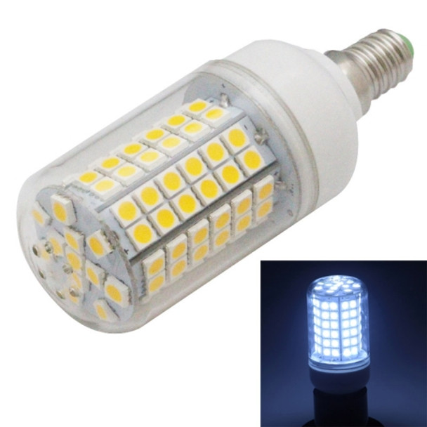 E14 6W White 96 LED SMD 5050 Corn Light Bulb, AC 85-265V