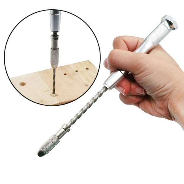 Hand Twist Drill Manual Puncher DIY Mini Manual Semi-automatic Drill Bit Tool, Specification:Semi-automatic Hand Twist Drill