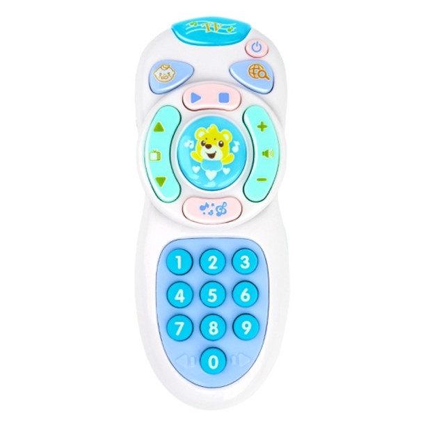 Baby Early Education Simulation Phone Remote Control Toy(Purple)