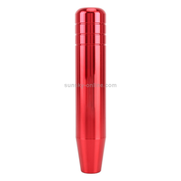 Universal Long Strip Shape Car Gear Shift Knob Modified Shifter Lever Knob, Length: 18cm(Red)