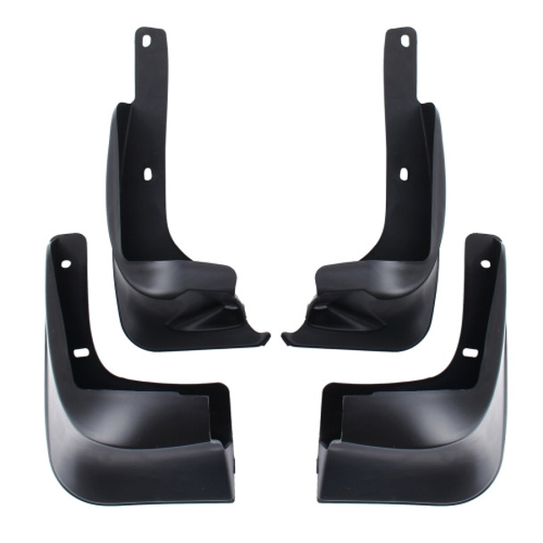 4 PCS Car Auto Semi-Rigid PVC Splash Flaps Mudguards Fender Guard for Toyota 2014 Version Corolla