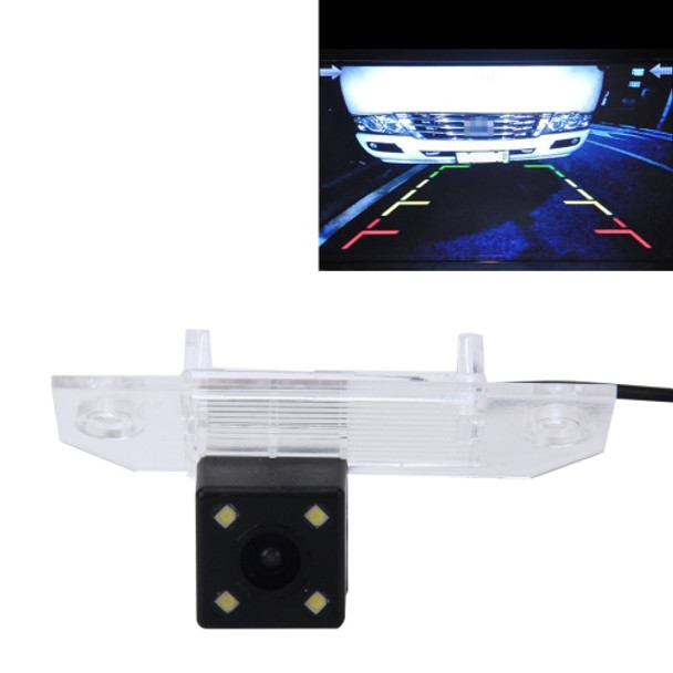 656×492 Effective Pixel NTSC 60HZ CMOS II Waterproof Car Rear View Backup Camera With 4 LED Lamps for Ford 2010-2013 Version Focus Sedan