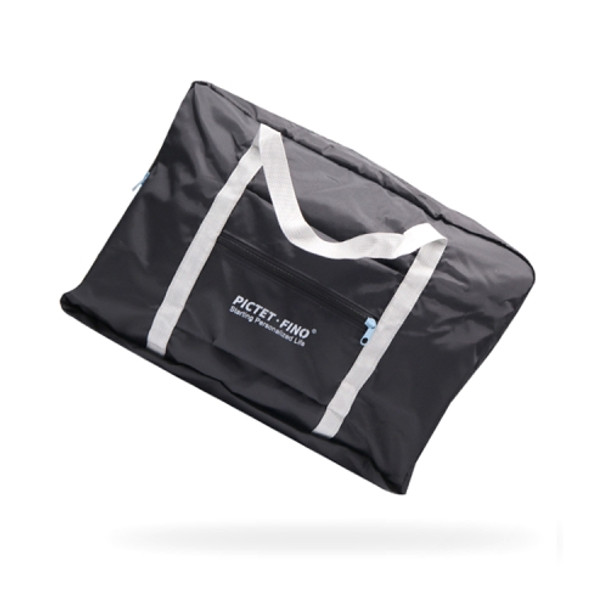 PICTET FINO RH43 Folding Nylon Waterproof Handbag Travel Bag (Black)