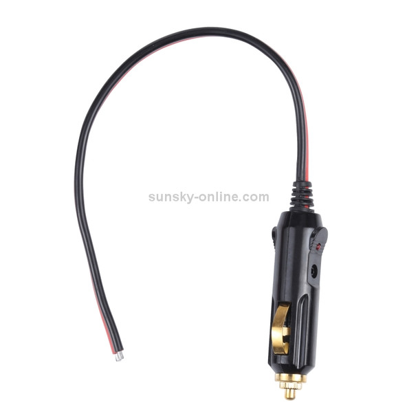 12-24V Car Cigarette Lighter Switch Plug Extension Cable