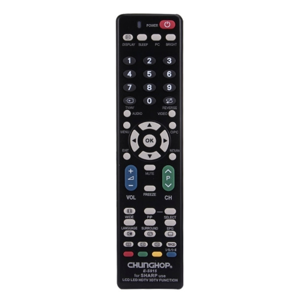 CHUNGHOP E-S915 Universal Remote Controller for SHARP LED TV / LCD TV / HDTV / 3DTV