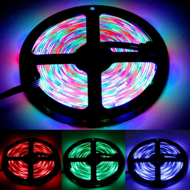 Epoxy Waterproof  Rope Light, Length: 5m, RGB Light 5050 SMD LED, 30 LED/m, DC 12V