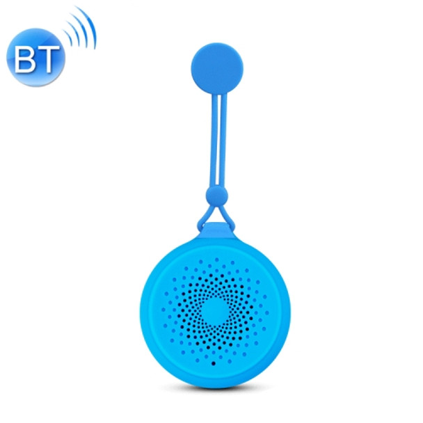 Q50 Suction Cup Waterproof Bluetooth Speaker for Bathroom (Blue)