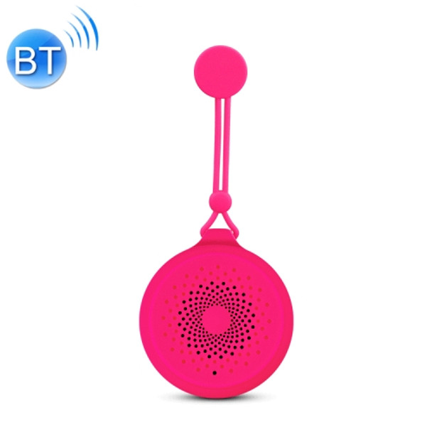 Q50 Suction Cup Waterproof Bluetooth Speaker for Bathroom (Pink)