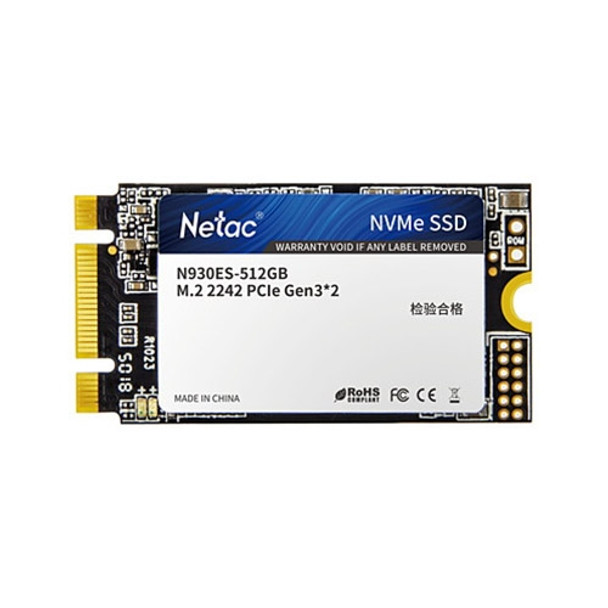 Netac N930ES 512GB M.2 2242 PCIe Gen3x2 Solid State Drive