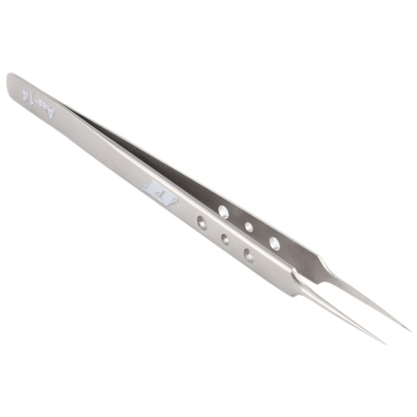 Aaa-14 Precision Repair Tweezers Long Pointed Stainless Steel