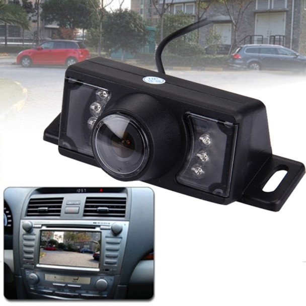 2.4G Wireless DVD Car Rear View Night Vision Reversing Backup Camera with 7 LED , Wide viewing angle: 120°(WX320EBS)(Black)
