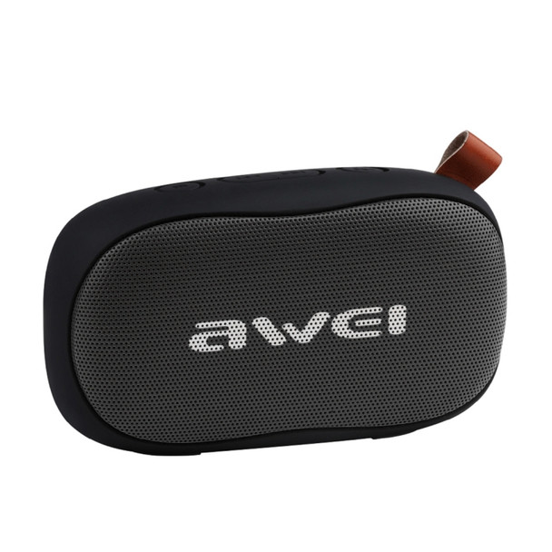 awei Y900 Mini Portable Wireless Bluetooth Speaker Noise Reduction Mic, Support TF Card / AUX (Black)