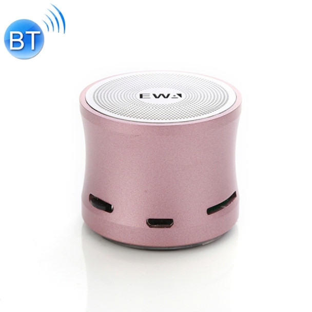 EWA A109M  Portable Bluetooth Speaker Wireless Heavy Bass Bomm Box Subwoofer Phone Call Surround Sound Bluetooth Shower Speaker(Rose Gold)