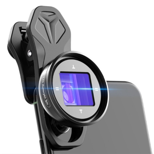 APEXEL APL-HDAN 1.33 Times Anamorphic Wide Screen VLOG Video Vibrato Shooting Universal Threaded External Mobile Phone Lens