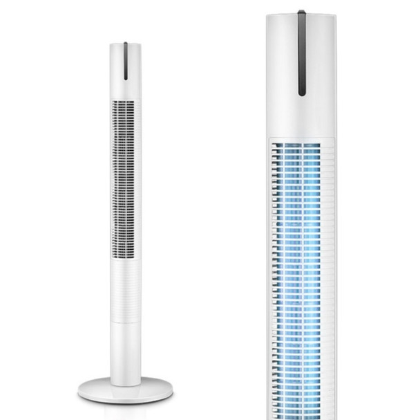 WoMu Household Leafless Fan Tower Floor Fan CN Plug, Size:90cm, Style:Mechanical Models