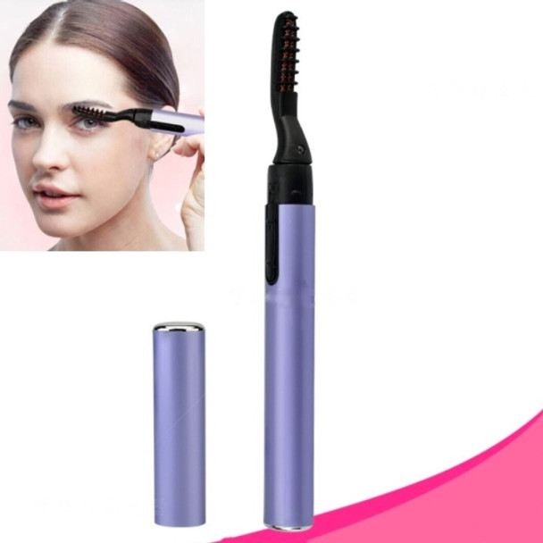 Electric Eyelashes Electric Hot Curling Eyelashes Beauty Tools(Purple)