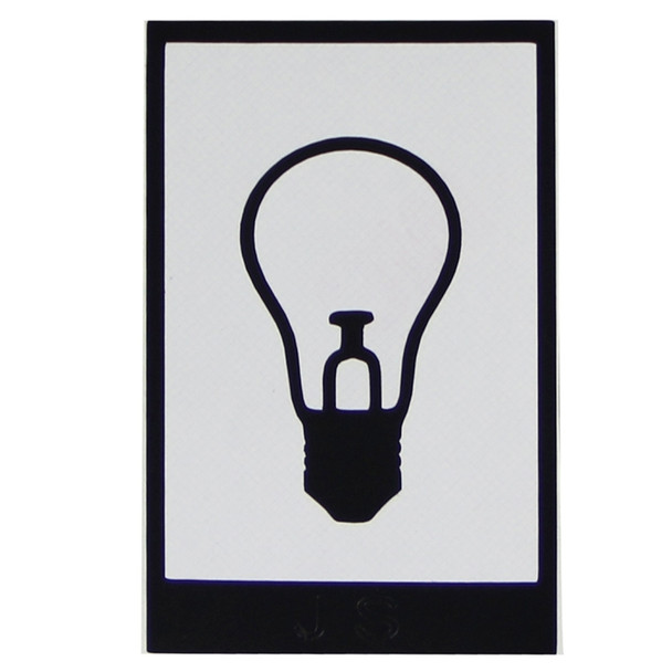 ENKAY Hat-Prince Small Lamp Pattern Removable Decorative Skin Sticker for iPad mini / 2 / 3 / 4