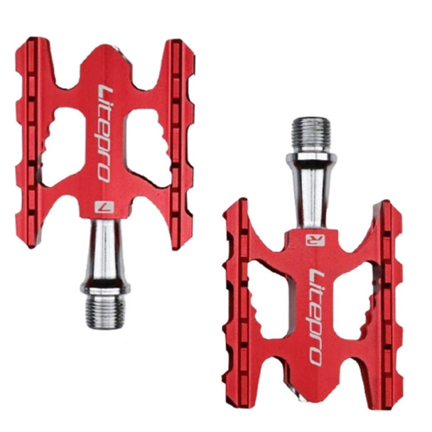 Litepro Ultralight Folding Bike Pedal K3 Bicycle Pedal, Color:Red