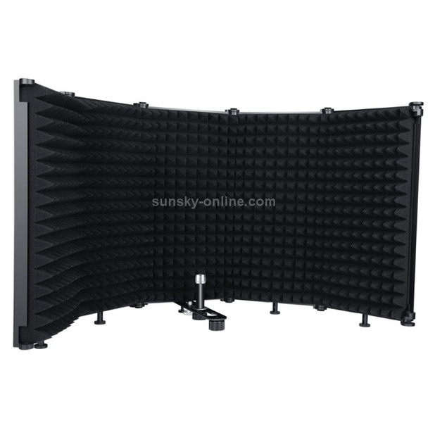 TEYUN S5 Microphone Soundproof Cover Windproof and Sound-absorbing Accessories(Black)