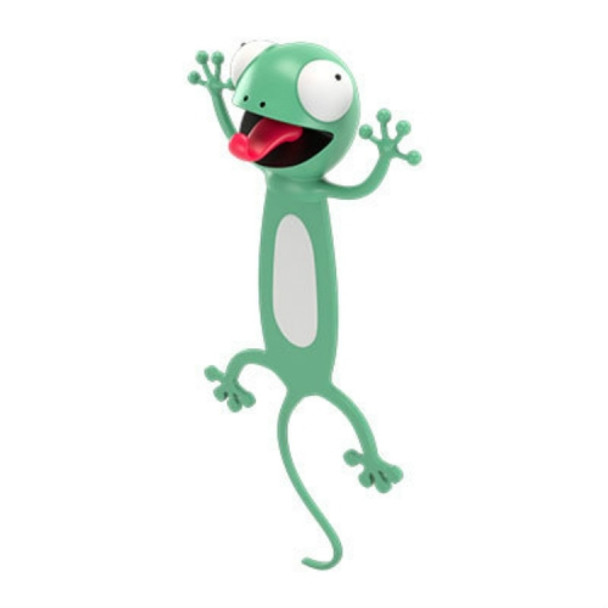 3D Stereo Animal Bookmark Creative Cute Funny Bookmark(Lizard)