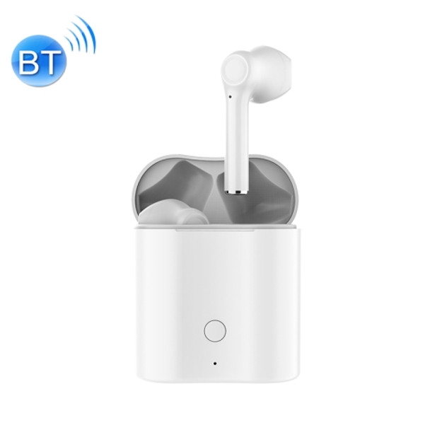 TWS-Q5 Stereo True Wireless Bluetooth Earphone with Charging Box (White)