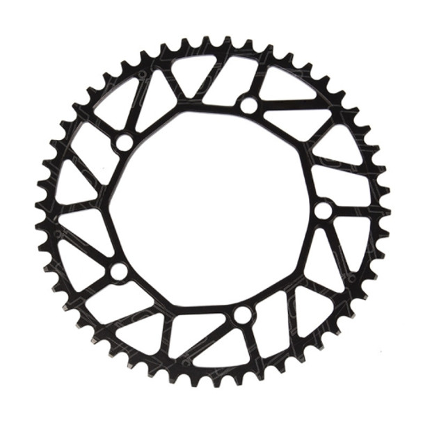Litepro LP Positive and Negative Teeth Single Disc 130MM BCD Folding Bicycle Sprocket Wheel, Specification:54T(Black)