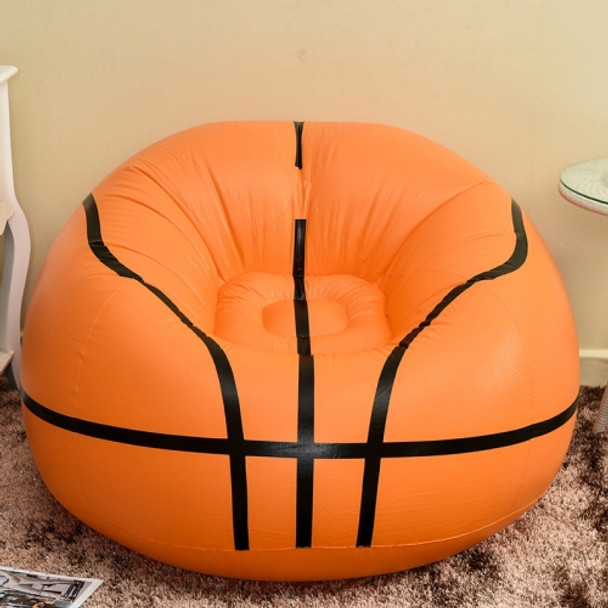 Fashion Casual Lazy Chair Creative Inflatable Sofa Single Stool(Basketball Sofa)