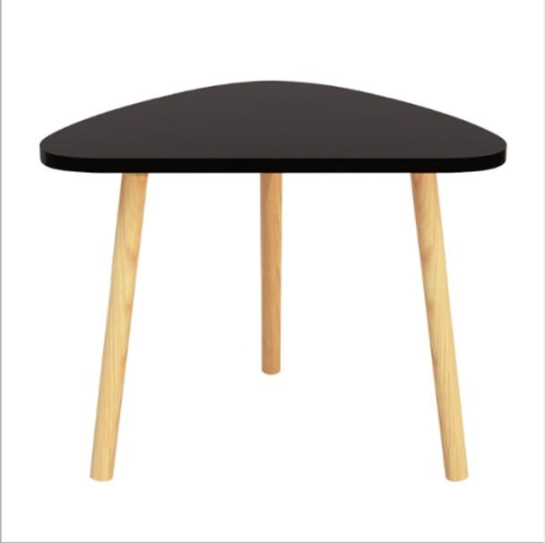 Modern Wooden Tables Desks Set Bedrooms Living Table Bedroom Bedside Table Home Furniture, Size:45x29.5x40cm(Black)